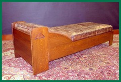 Original Limbert Daybed with Heart Cut-out Design